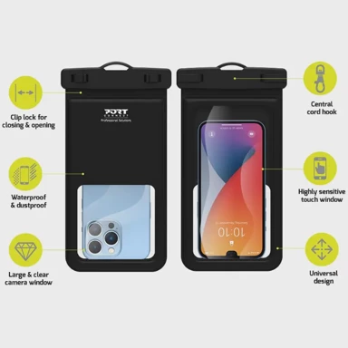 PORT Vodootporna torbica za mobitel, IPX8, do 6.7"